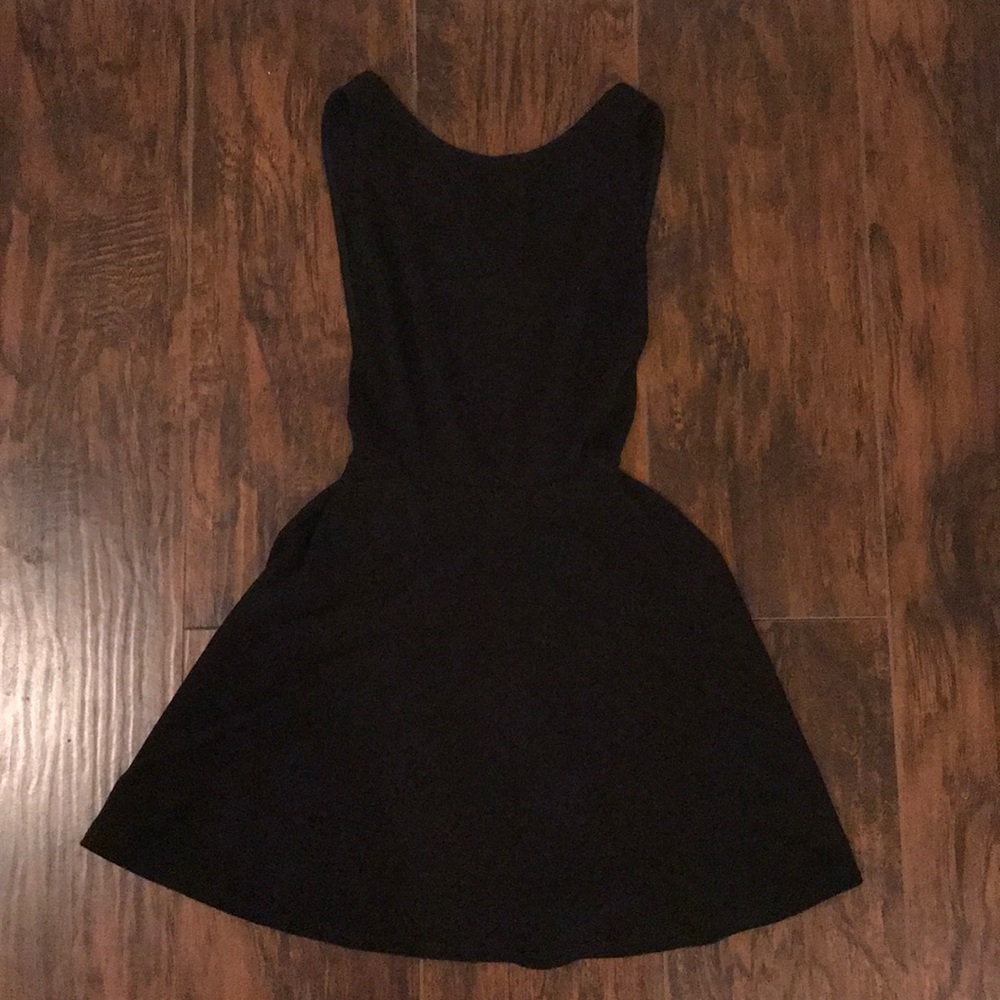 Sideboob skater dress